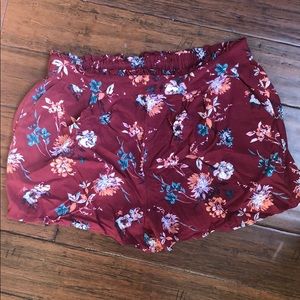 Abound High Waisted Floral Short